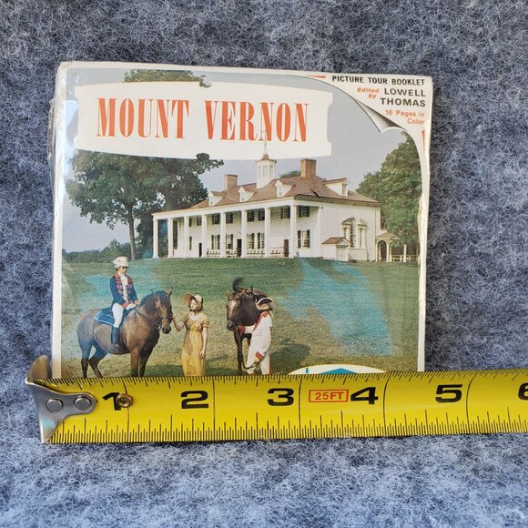 Vintage Sawyer's Mount Vernon Virginia US Travel View Master NEW Sealed A812 - Picture 3 of 4
